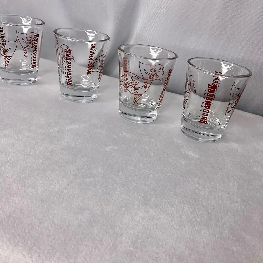 NFL Tampa Bay Buccaneers Shot Glasses
